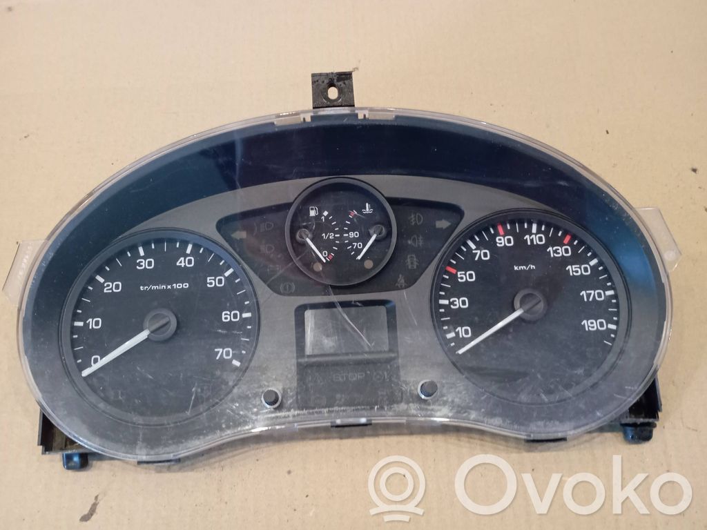 Citroen Jumpy Speedometer (instrument cluster) 