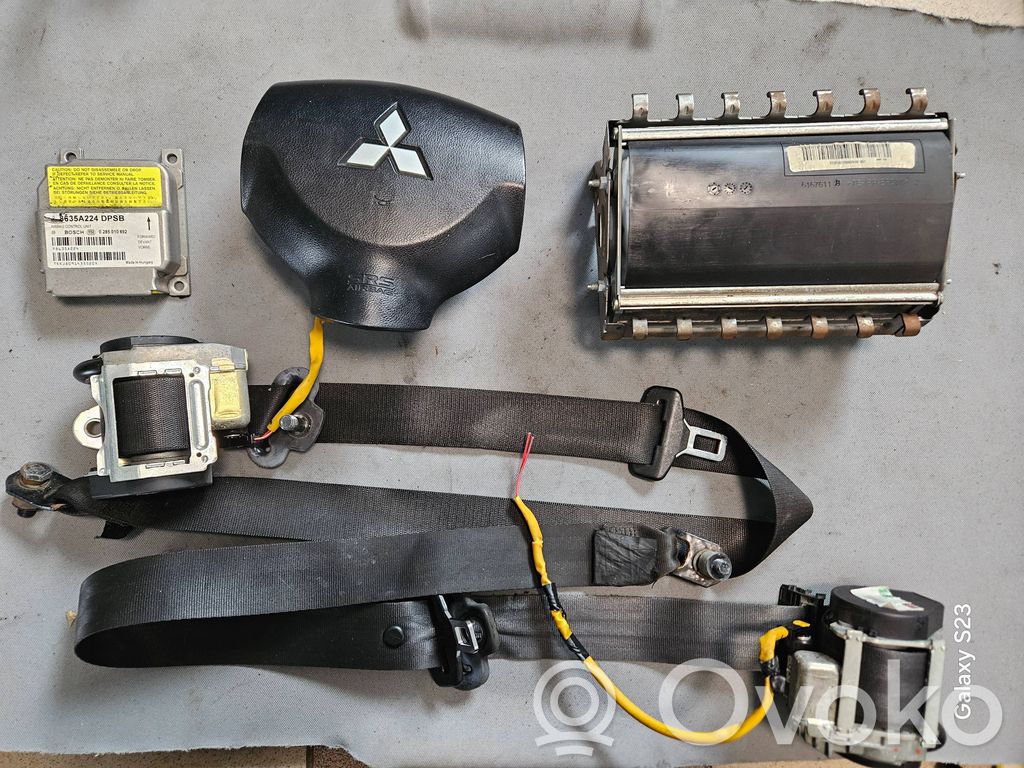 Mitsubishi Colt Poduszki powietrzne Airbag / Komplet 
