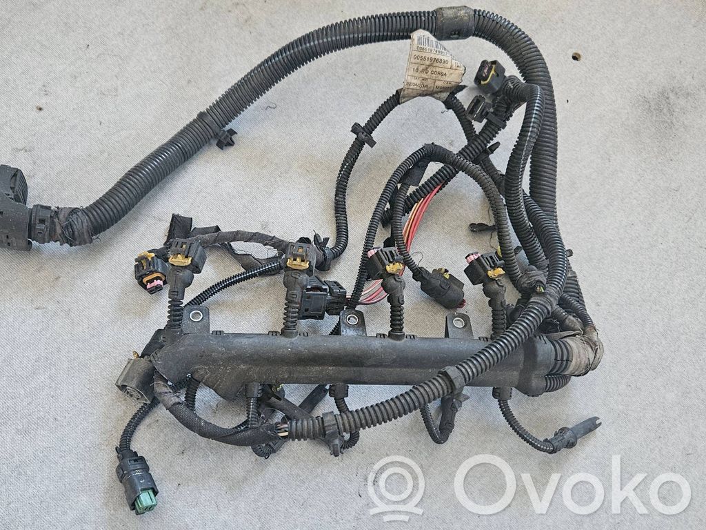 Opel Corsa C Проводка двигателя 