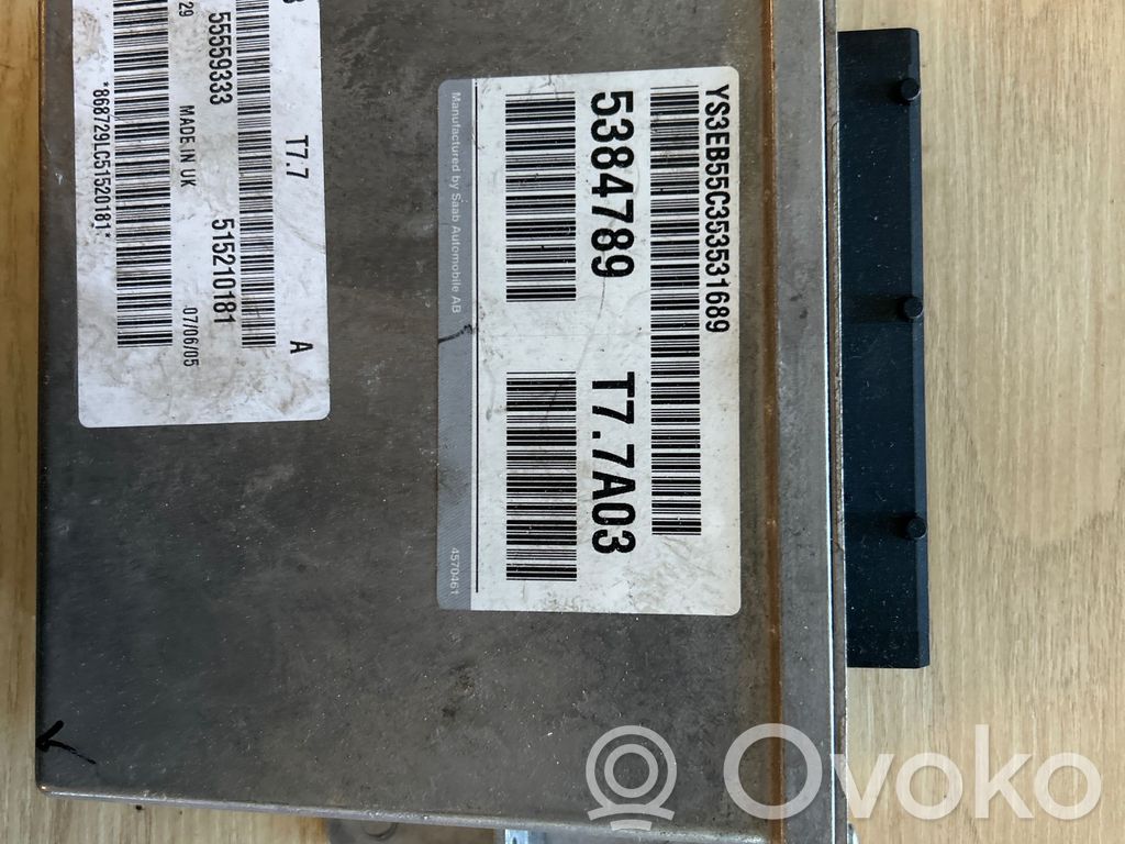 Saab 9-5 Other control units/modules 