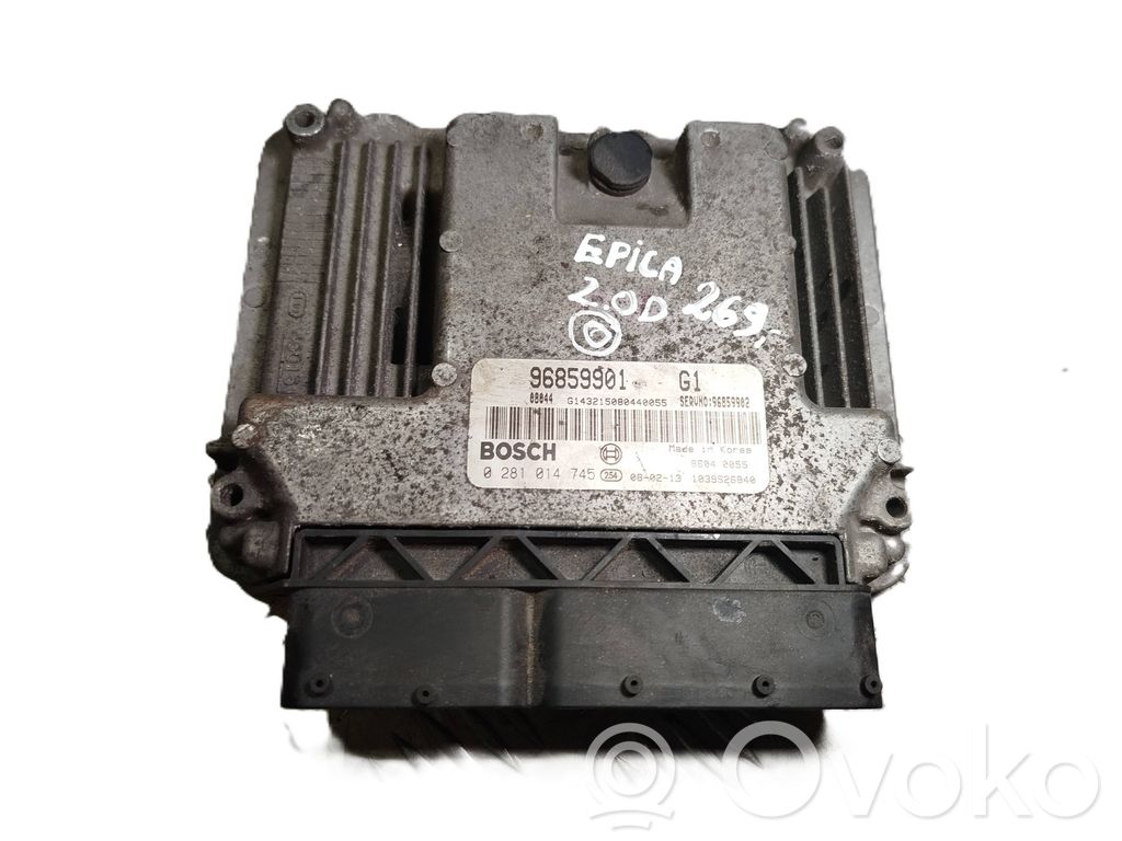 Chevrolet Epica Calculateur moteur ECU 