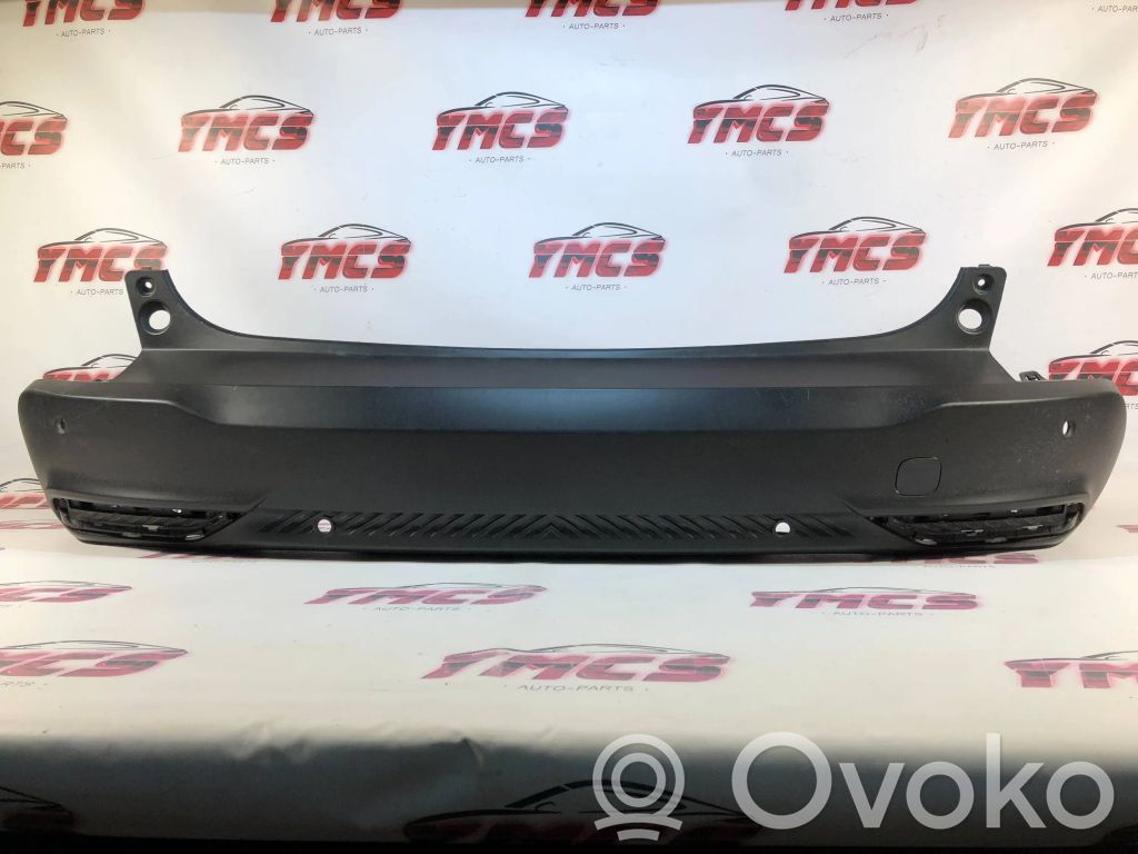 Citroen C5 X Moldura inferior del parachoques trasero 