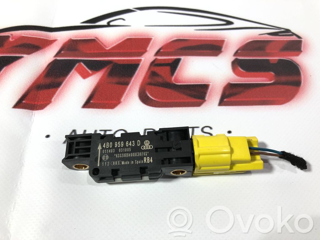 Airbagsensor Crashsensor Drucksensor   4B0959643D