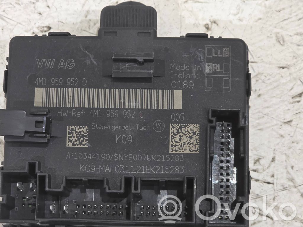 Bentley Continental Door control unit/module 