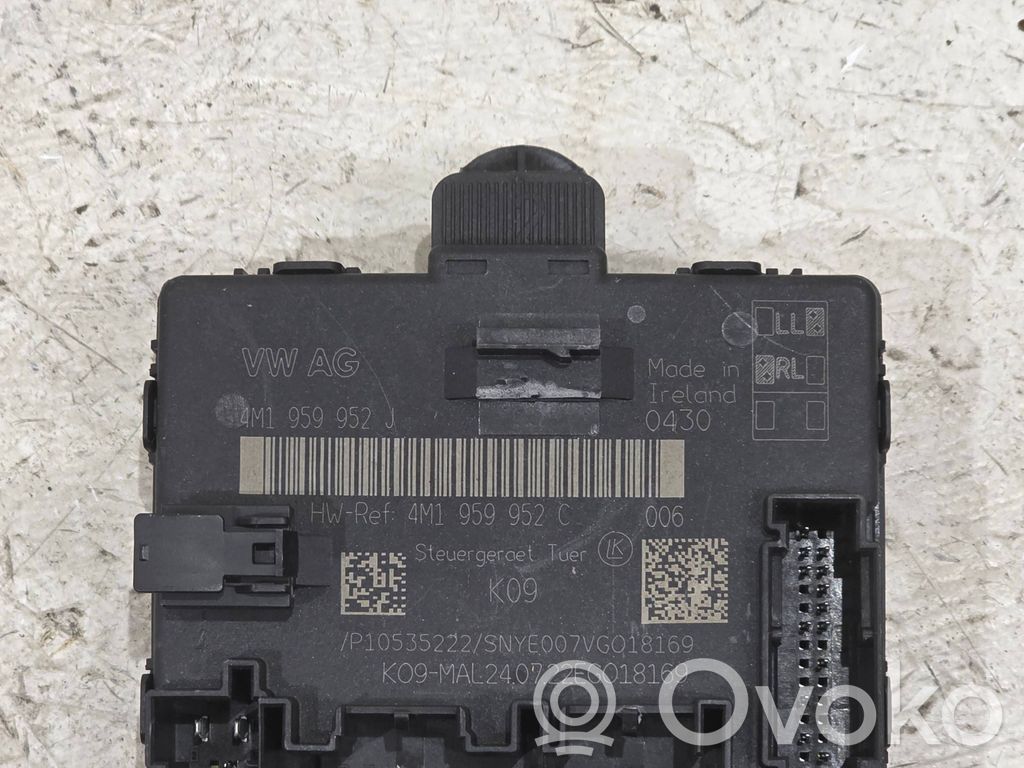Door control unit/module   4M1959952C,4M1959952J,P10535222