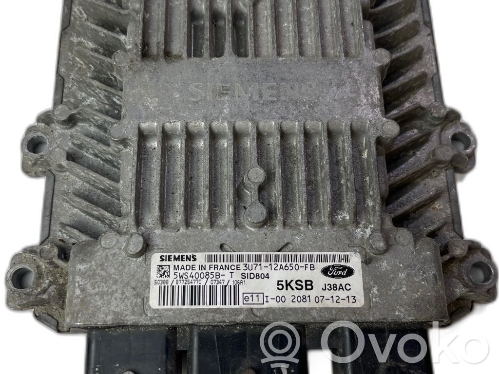 Ford Fiesta Other control units/modules 