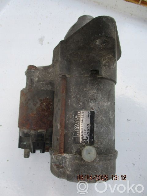 Toyota Verso Starteris 