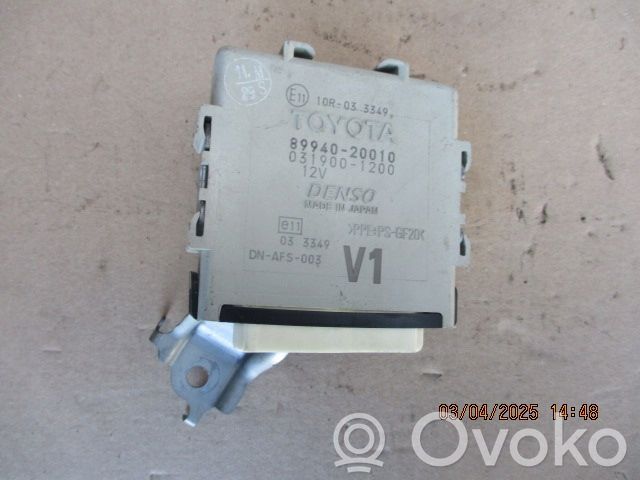 Other control units/modules   20010