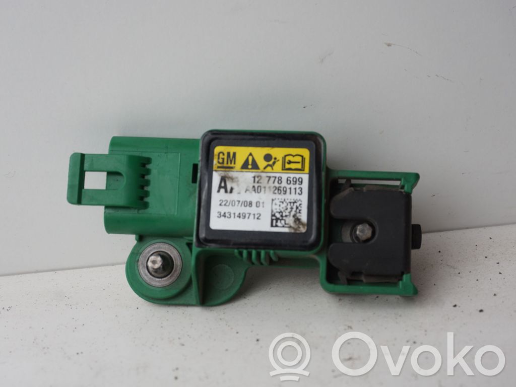 Saab 9-3 Ver2 Senzor impact/declanșare airbag 