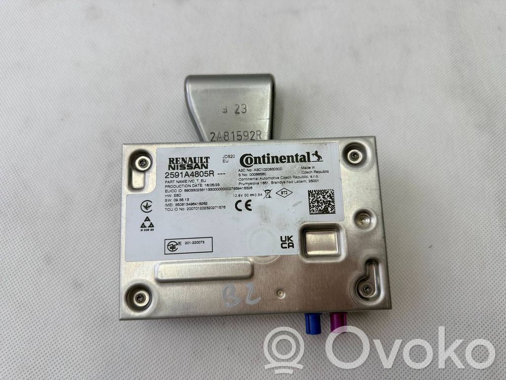 Renault Trafic III (X82) Radio/GPS head unit trim 