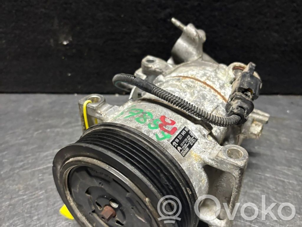 Peugeot 208 I Air conditioning (A/C) compressor (pump) 