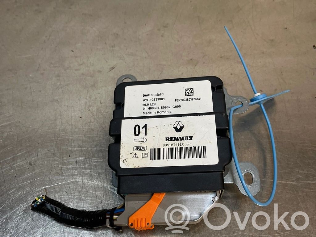 Dacia Spring Unitate/modul de comandă airbaguri 