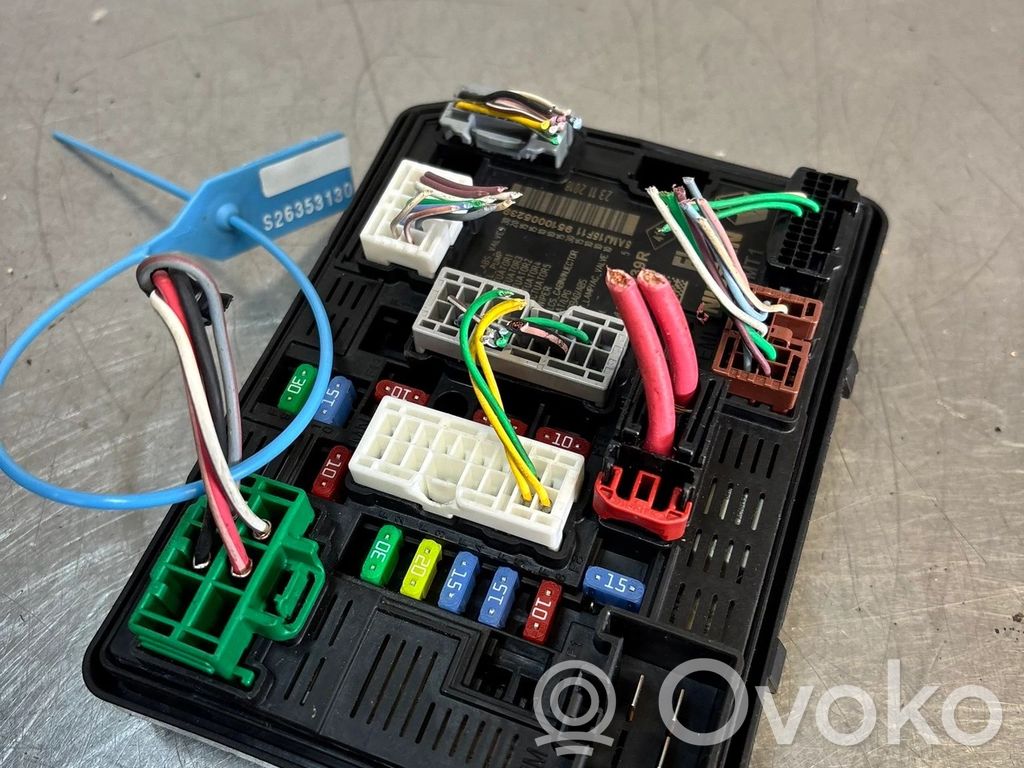 Renault Clio V Fuse box set 