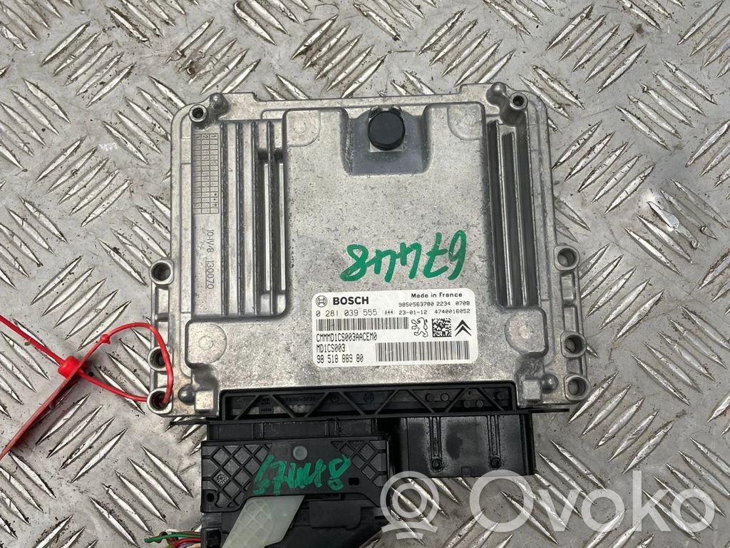 Peugeot 2008 I Engine control unit/module ECU 
