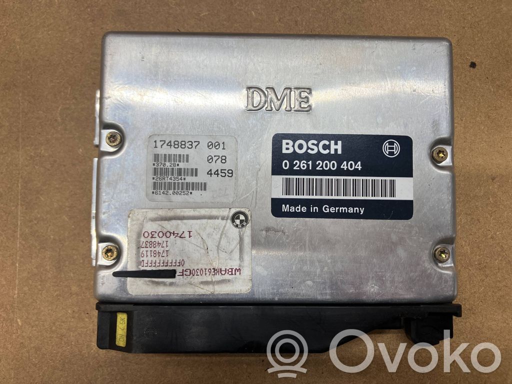 BMW 5 E34 Engine control unit/module 