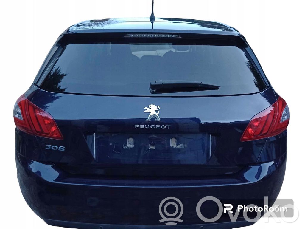Peugeot 308 Tylna klapa bagażnika 