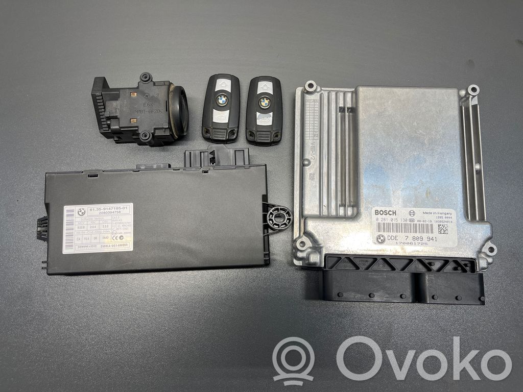 Komputer / Sterownik ECU i komplet kluczy   0281015130,7809941,170061725