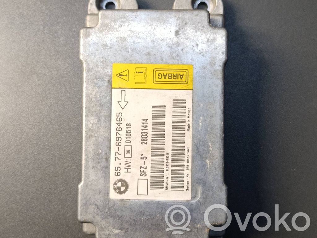 BMW 5 E60 E61 Turvatyynyn ohjainlaite/moduuli 