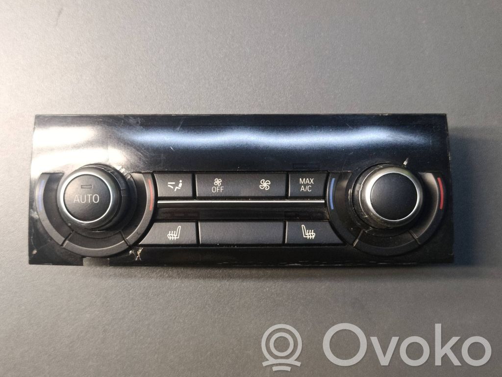 BMW 5 F10 F11 Oro kondicionieriaus/ klimato/ pečiuko valdymo blokas (salone) 