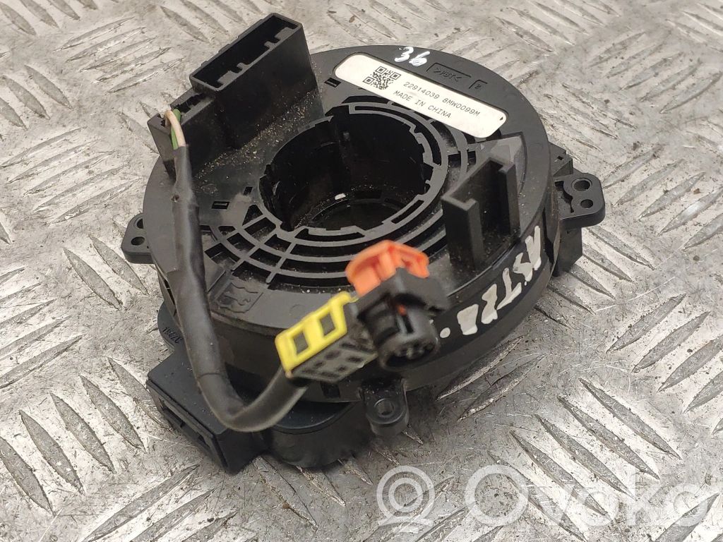 Opel Astra J Airbag slip ring squib (SRS ring) 