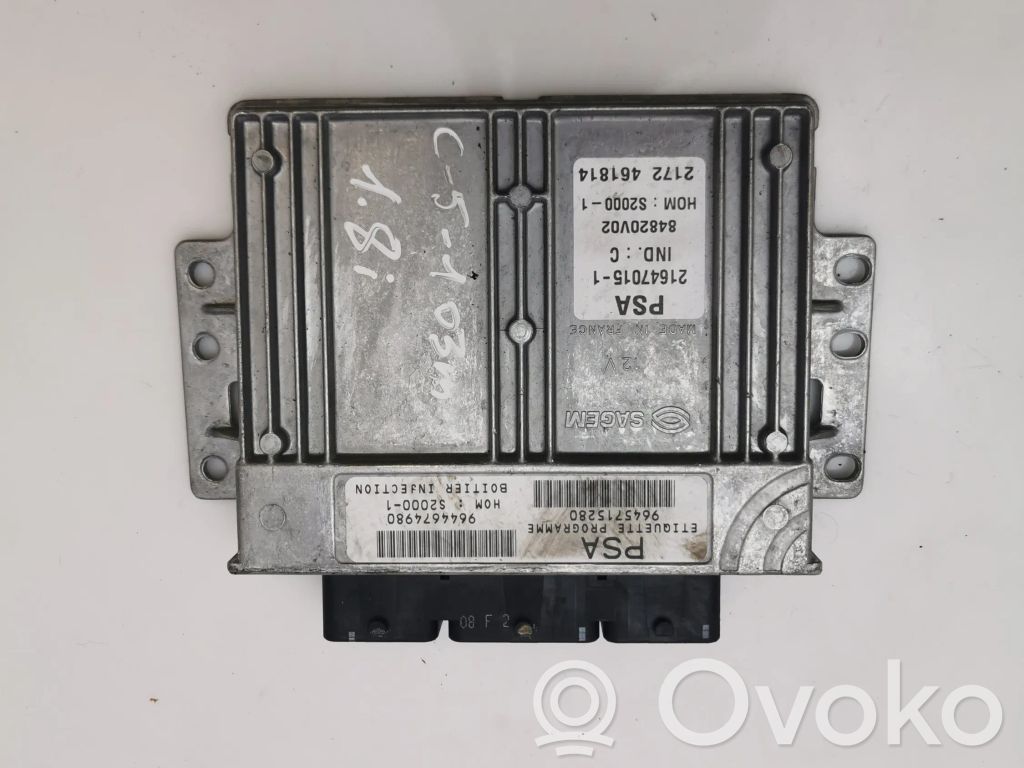 Citroen C5 Engine control unit/module 
