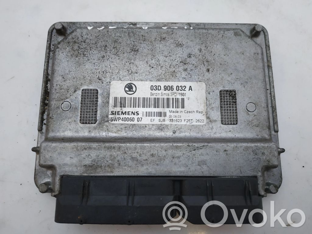 Skoda Fabia Mk1 (6Y) Engine control unit/module 