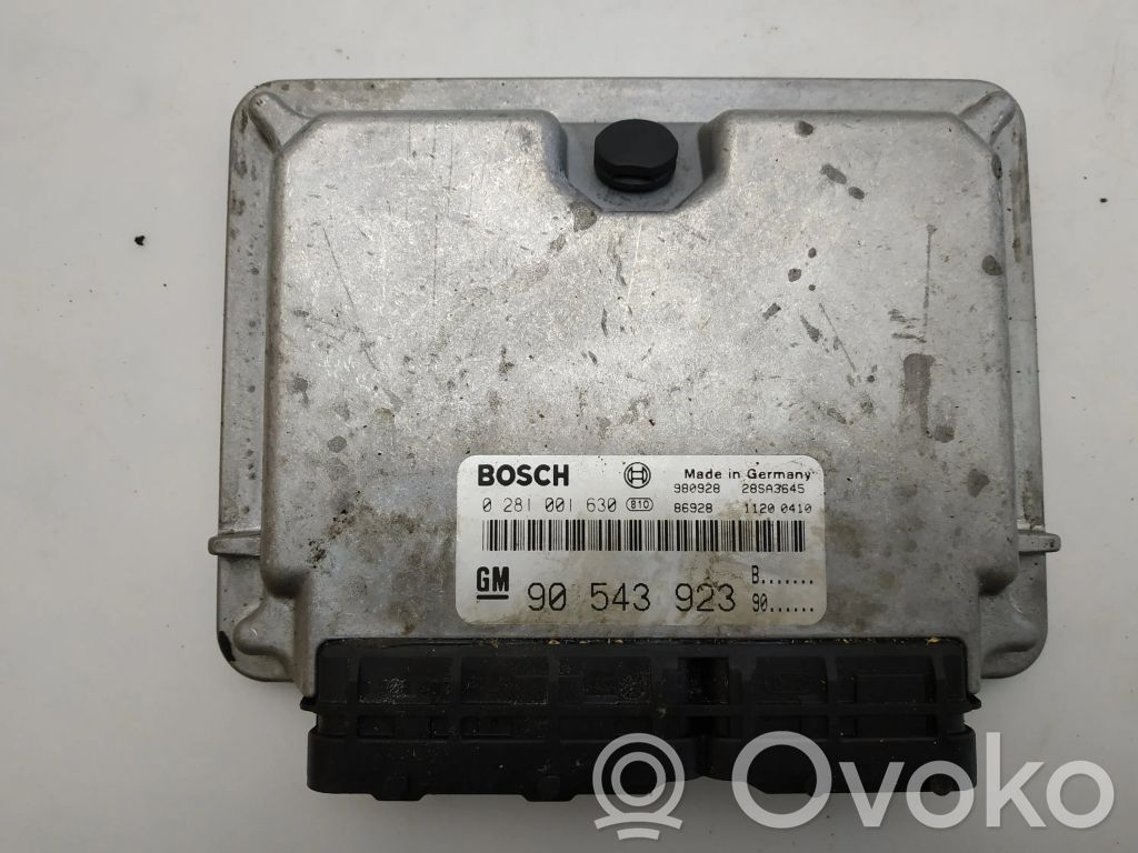 Opel Astra G Engine control unit/module 
