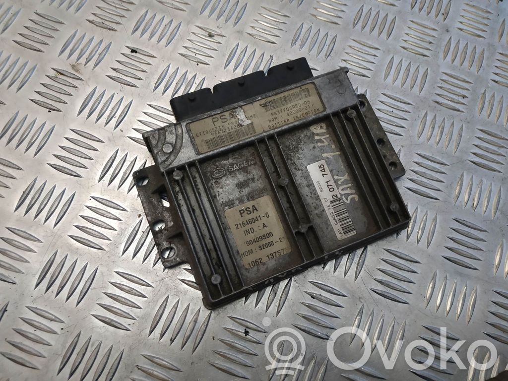 Citroen Saxo Engine control unit/module 
