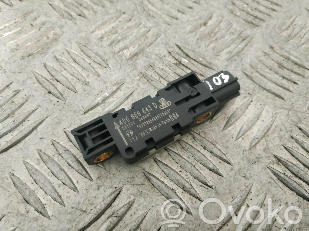 Airbagsensor Crashsensor Drucksensor   4B0959643D