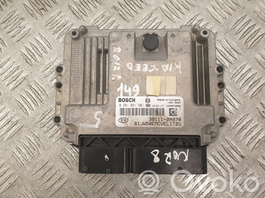 KIA Ceed Engine control unit/module 