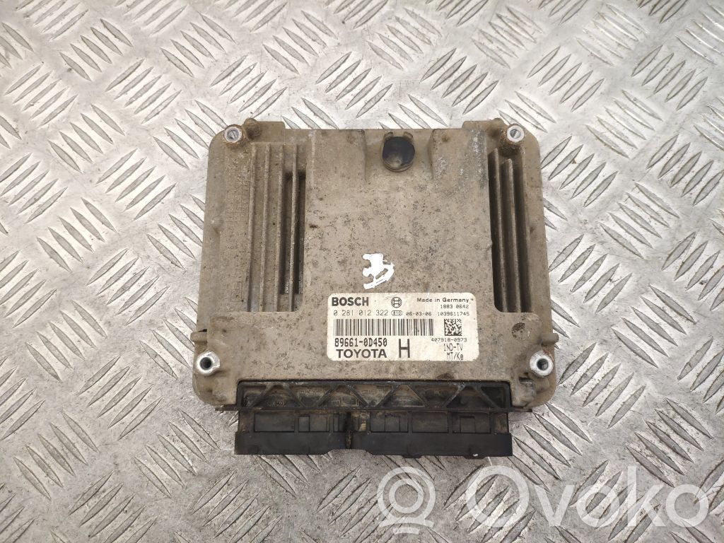 Toyota Yaris Engine control unit/module 