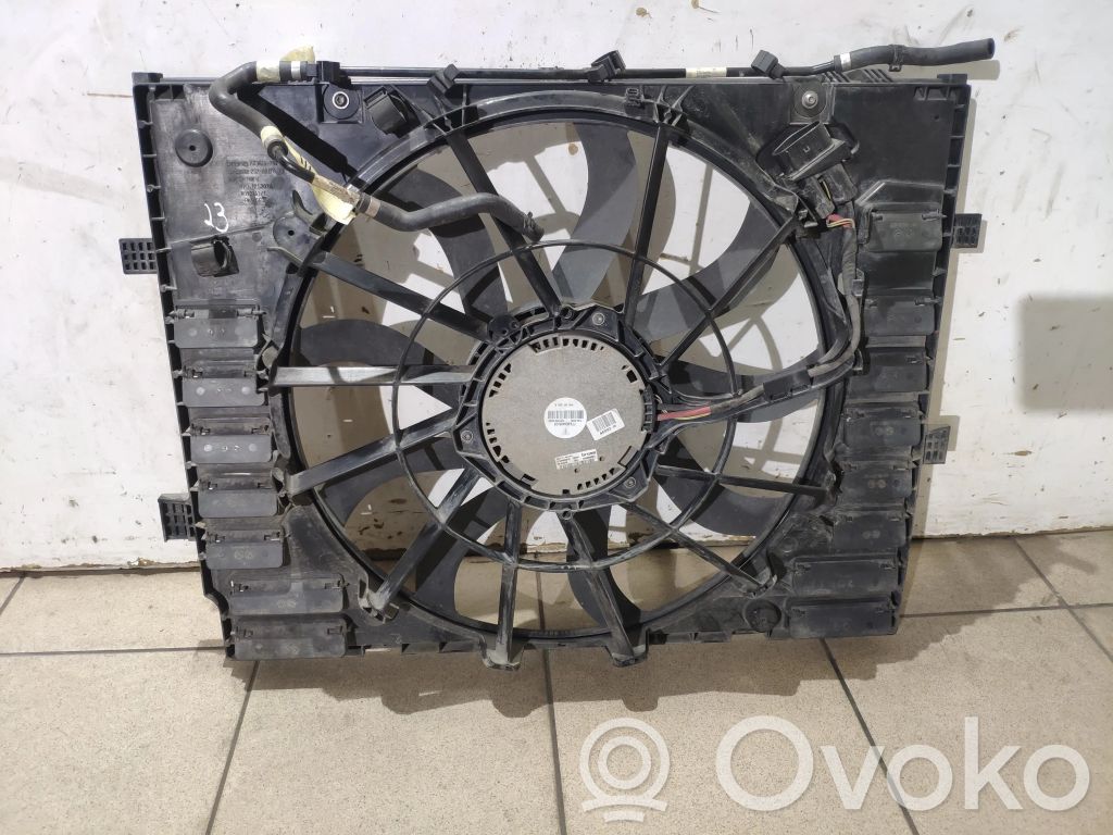 Porsche Cayenne (92A) Ventilatore di raffreddamento elettrico del radiatore 
