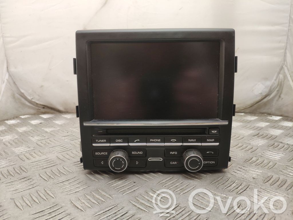 Porsche Cayenne (92A) Panel / Radioodtwarzacz CD/DVD/GPS 