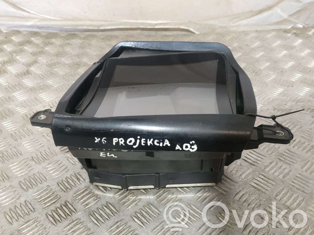 BMW X6 E71 Head up display screen 