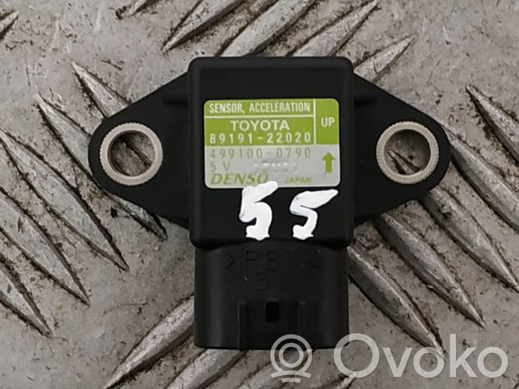 Lexus RX 450H Acceleration sensor 