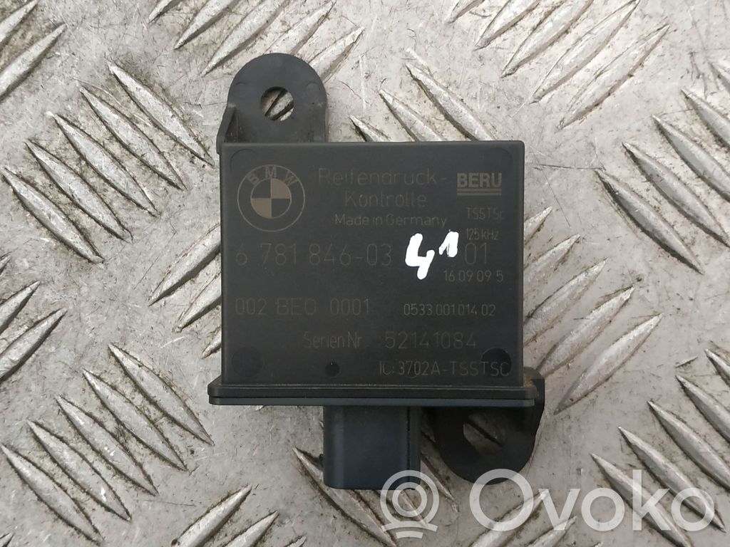 BMW X6 E71 Tire pressure control unit 