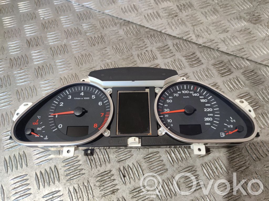Audi A6 S6 C6 4F Velocímetro (tablero de instrumentos) 