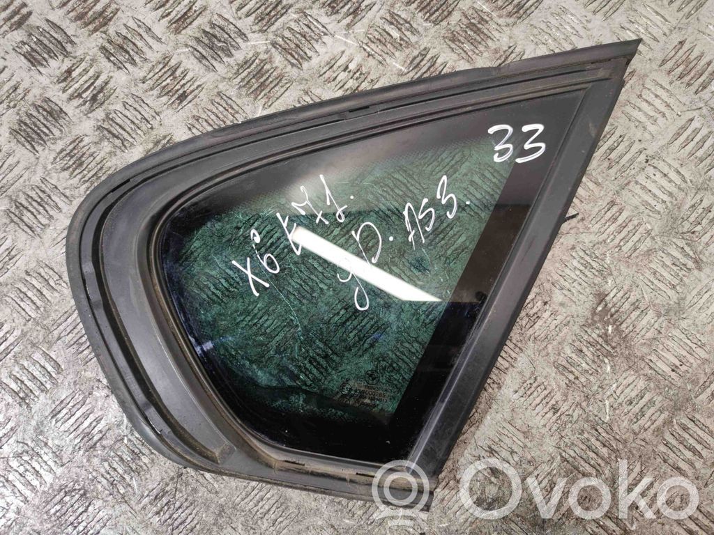 BMW X6 E71 Szyba karoseryjna tylna 