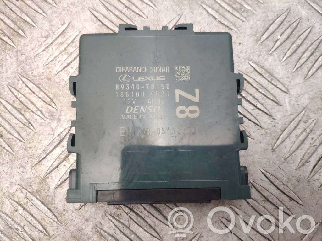 Lexus NX Parking PDC control unit/module 