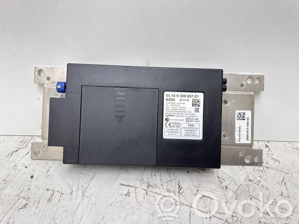BMW 3 F30 F35 F31 Bluetooth control unit module 