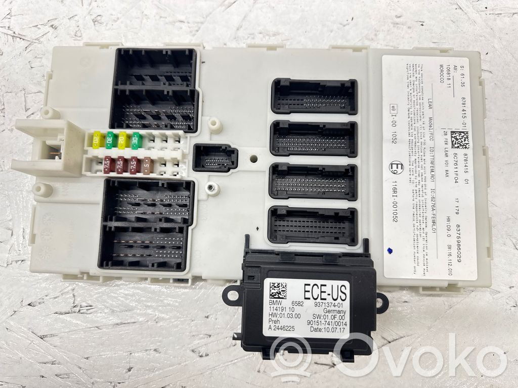 Komputer / Sterownik ECU i komplet kluczy   8781415,9371374