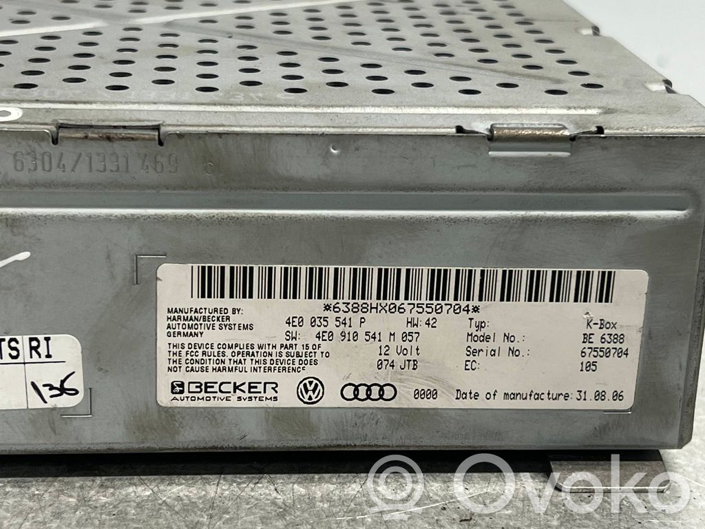 Audi Q7 4L Multimedijos kontroleris 