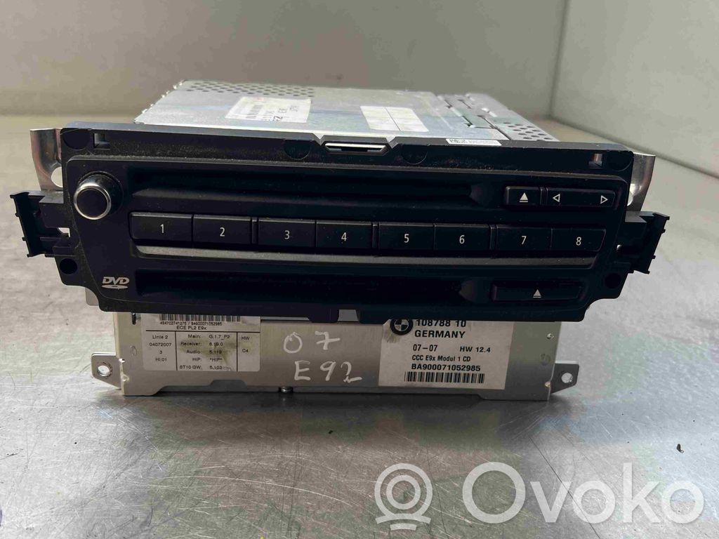 BMW 3 E92 E93 Radio/CD/DVD/GPS head unit 