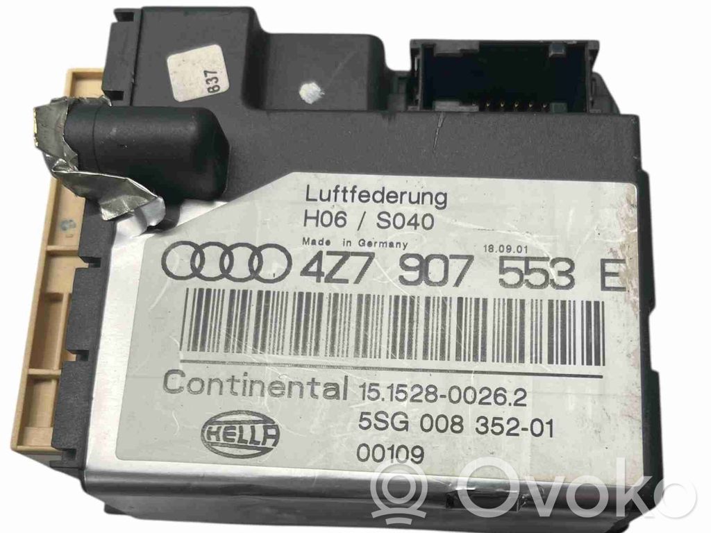 Audi A6 Allroad C5 Module de commande suspension 