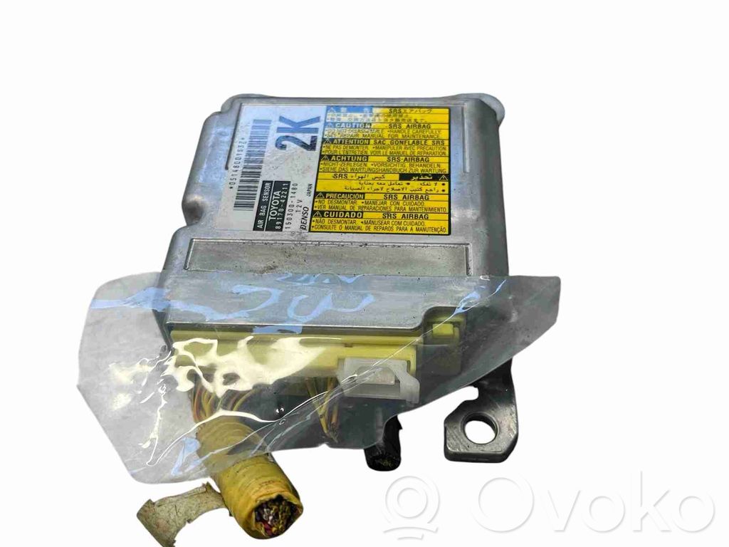 Toyota RAV 4 (XA30) Sterownik / Moduł Airbag 