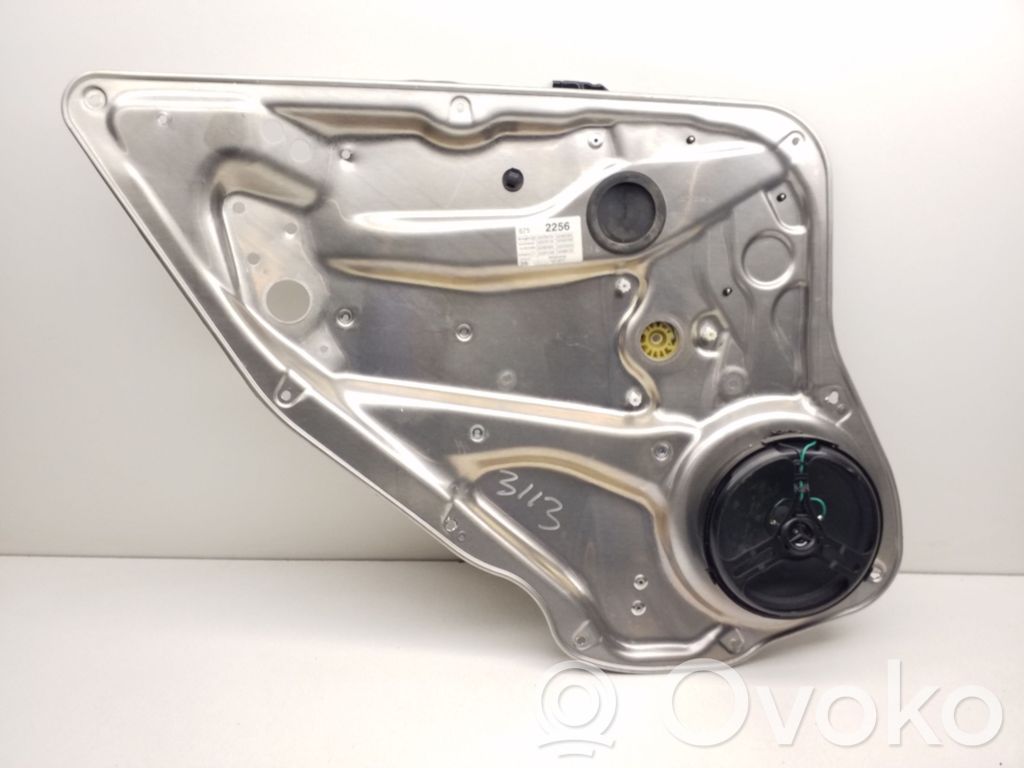 Mercedes-Benz C W204 Mechanizm podnoszenia szyby tylnej bez silnika 
