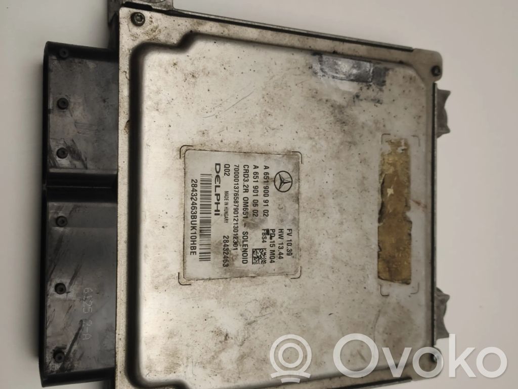 Engine control unit/module   A6519009102