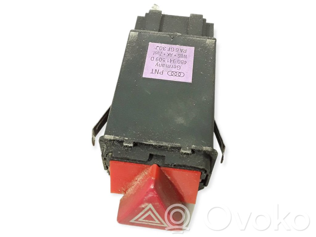 Audi A6 S6 C5 4B Botón interruptor de luz de peligro 