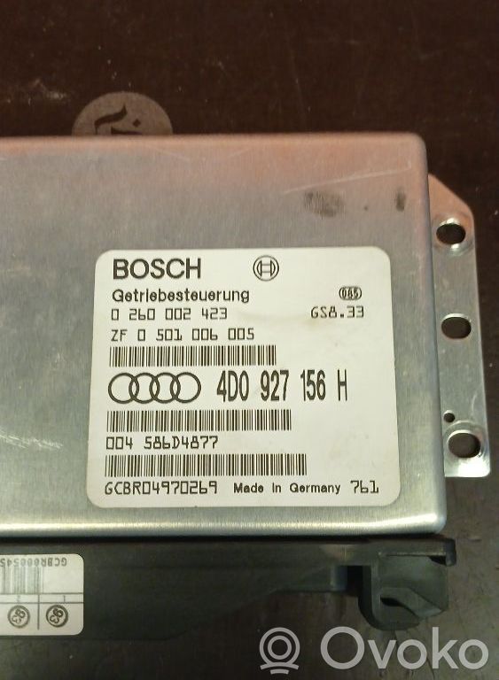 Audi A8 S8 D2 4D Gearbox control unit/module 