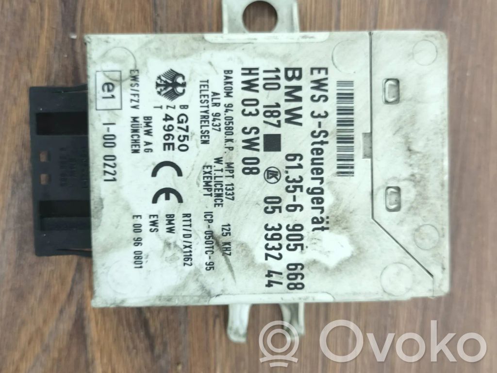 Immobilizer control unit/module   61356905668,05393244